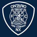 Ontario Fire Rescue Station One T-Shirt- Navy