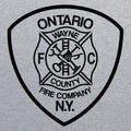 Ontario Fire Rescue Station One T-Shirt- Sport Grey