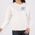 Rio Grande Crewneck Sweatshirt- White