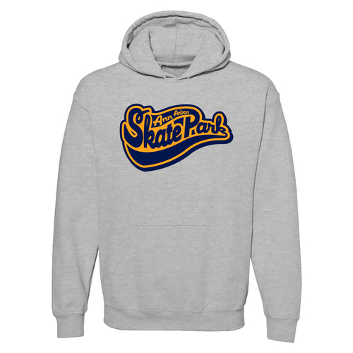 Ann Arbor Skate Park Hooded Sweatshirt- Sport Grey