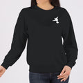 Brobrah Snowboard Crewneck Sweatshirt- Black