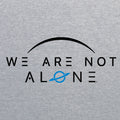 We Are Not Alone Ladies Longsleeve T-Shirt- Sport Grey