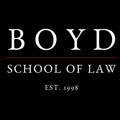 Boyd Apparel School of Law Pullover Hooded Sweatshirt- Black