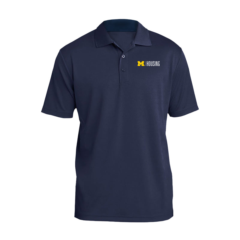 UM Housing Posi Charge Mesh Polo- Navy