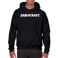 Fablecraft Logo Pullover Hooded Sweatshirt- Black