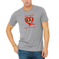 Fourth Quarter Faith Have a Heart T-Shirt- Athletic Grey Triblend