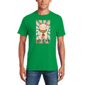 Big Tuna Cat Logo T-Shirt- Irish Green