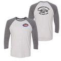 WGC - Every Man A Tiger Raglan - Heather / Heather White