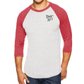 WGC - Anniversary 1 Raglan - Red / Heather White