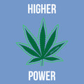 Words of Wonder Higher Power T-Shirt- Carolina Blue