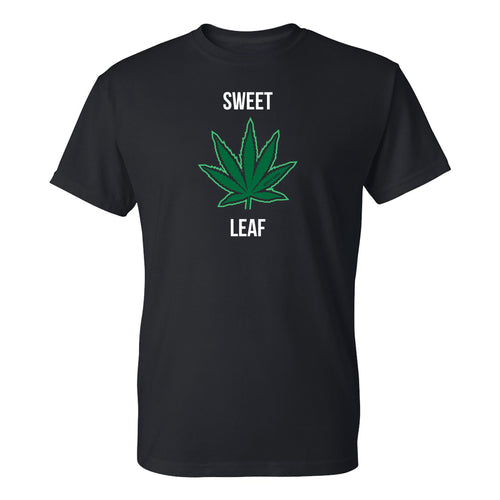 Words of Wonder Sweet Leaf T-Shirt- Black