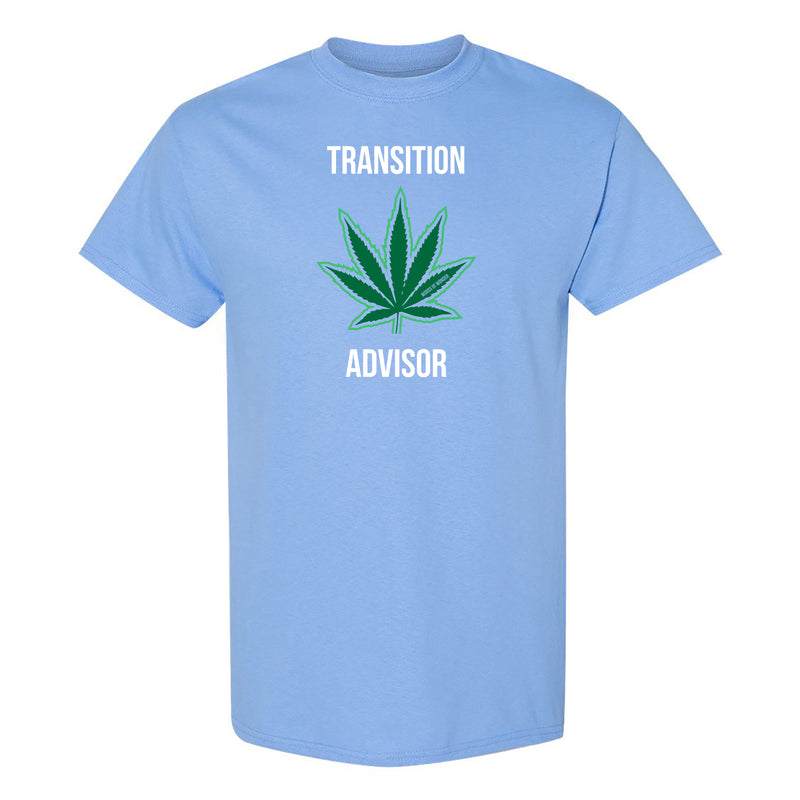 Words of Wonder Transition Advisor T-Shirt- Carolina Blue