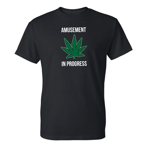 Words of Wonder Amusement in Progress T-Shirt- Black