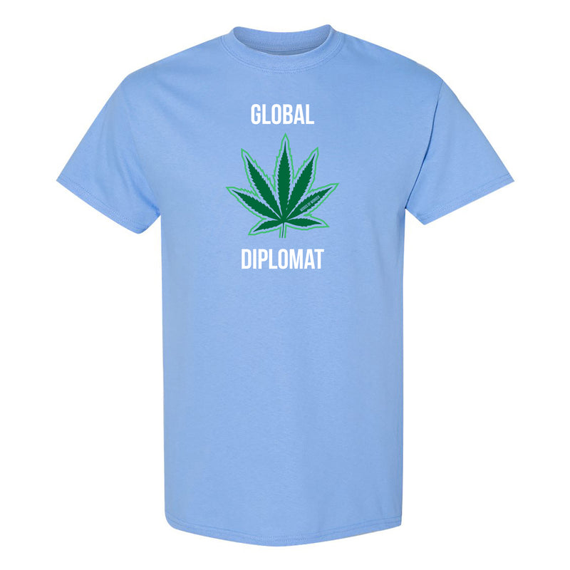 Words of Wonder Global Diplomat T-Shirt- Carolina Blue