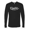 Blind Pig Typeface 1 Next Level Cotton Long Sleeve T Shirt - Black