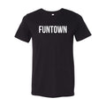 Funtown White Logo T-shirt - Black