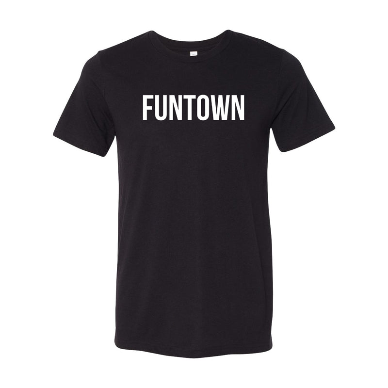 Funtown White Logo T-shirt - Black