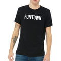 Funtown White Logo T-shirt - Black