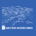 Marys River Watershed Council Racerback Tank - Royal
