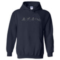 NYPD TRIATHLON TEAM PULLOVER HOODIE SBRC - NAVY