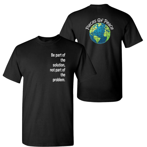 Part Of The Solution Unisex T-Shirt - Black
