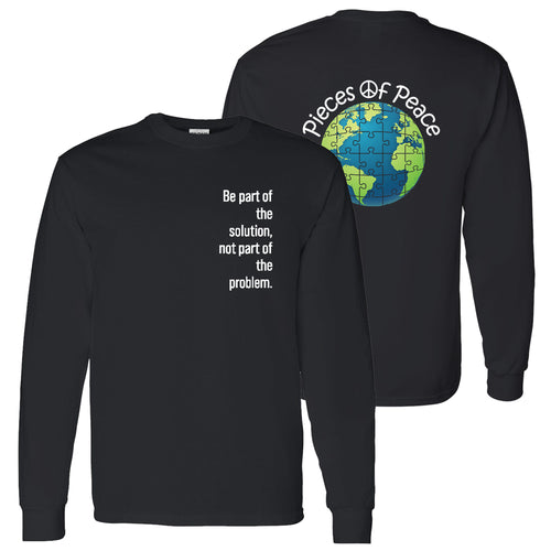 Part Of The Solution Unisex Long-Sleeve T-shirt - Black